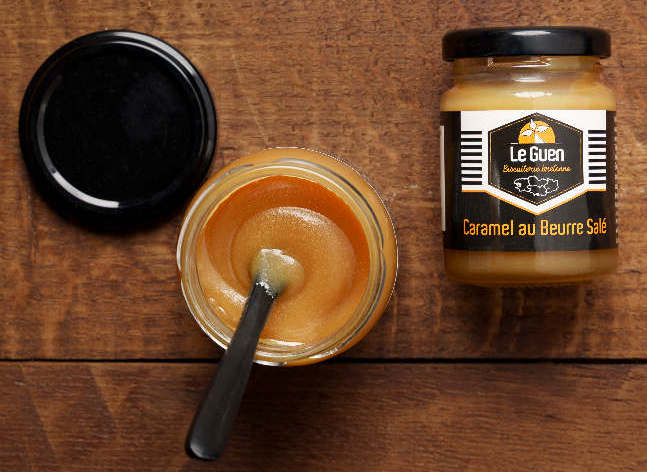 Caramel au beurre salé de Guérande de la Crêperie Le Guen